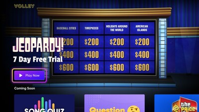 The Jeopardy! game on Roku will be the most immersive version of the game Volley has developed yet.
