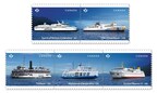 Voyage en traversier : De nouveaux timbres mettent en vedette le patrimoine maritime du Canada