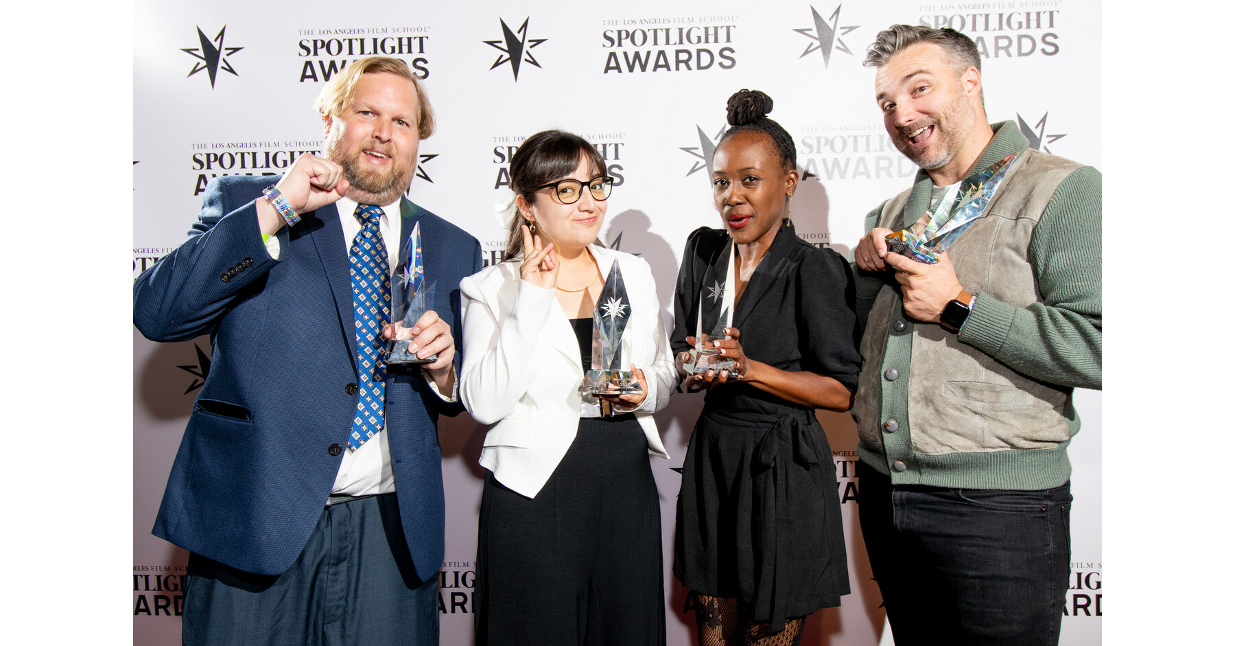 The Los Angeles Film School Presented Four Alumni With Spotlight Awards At Ivar Theatre