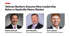 Simmons Bank Promotes Three Veteran Bankers to Lead Nashville Metro Market Business Units