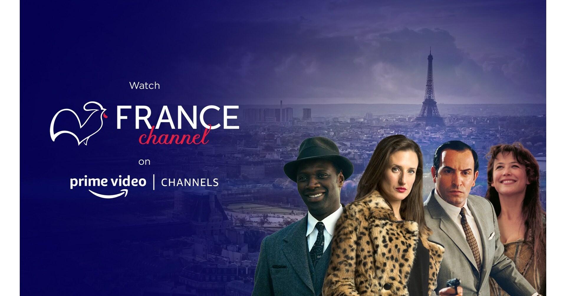 Canal France, le plus grand service de streaming célébrant la France, la culture et le divertissement français, fait ses débuts sur Amazon Prime Video