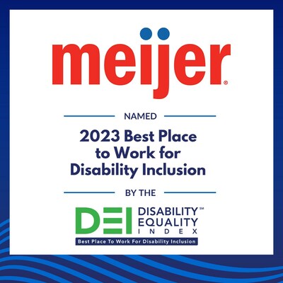 Meijer earned the title of Best Place to Work for Disability Inclusion from the Disability Equality Index (DEI) for the seventh year in a row.