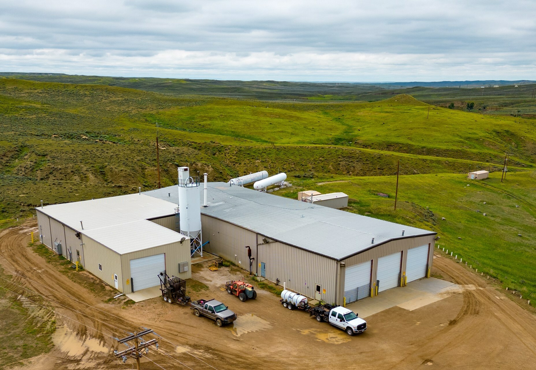 UEC Christensen Ranch Satellite Plant Exterior (CNW Group/Uranium Energy Corp)