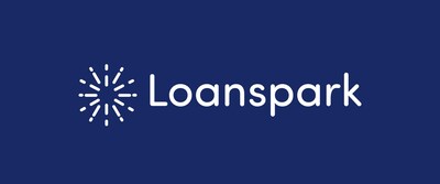 Loanspark dark background (PRNewsfoto/Loanspark, LLC)