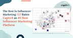 The Best in Influencer Marketing: G2 Rates Captiv8 as #1 Platform