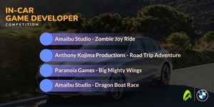 AirConsole Announces Winners of In-Car Game Developer Competition's First Round
