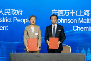 Johnson Matthey signs agreement for hydrogen investment in China