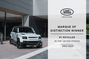 LAND ROVER SOUTH DADE NAMED THE 2022/2023 MARQUE OF DISTINCTION WINNER BY LAND ROVER NORTH AMERICA