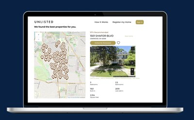 UnlistedHomes.com search results powered by ChatGPT.  Photo credit: Unlisted Software, Inc.