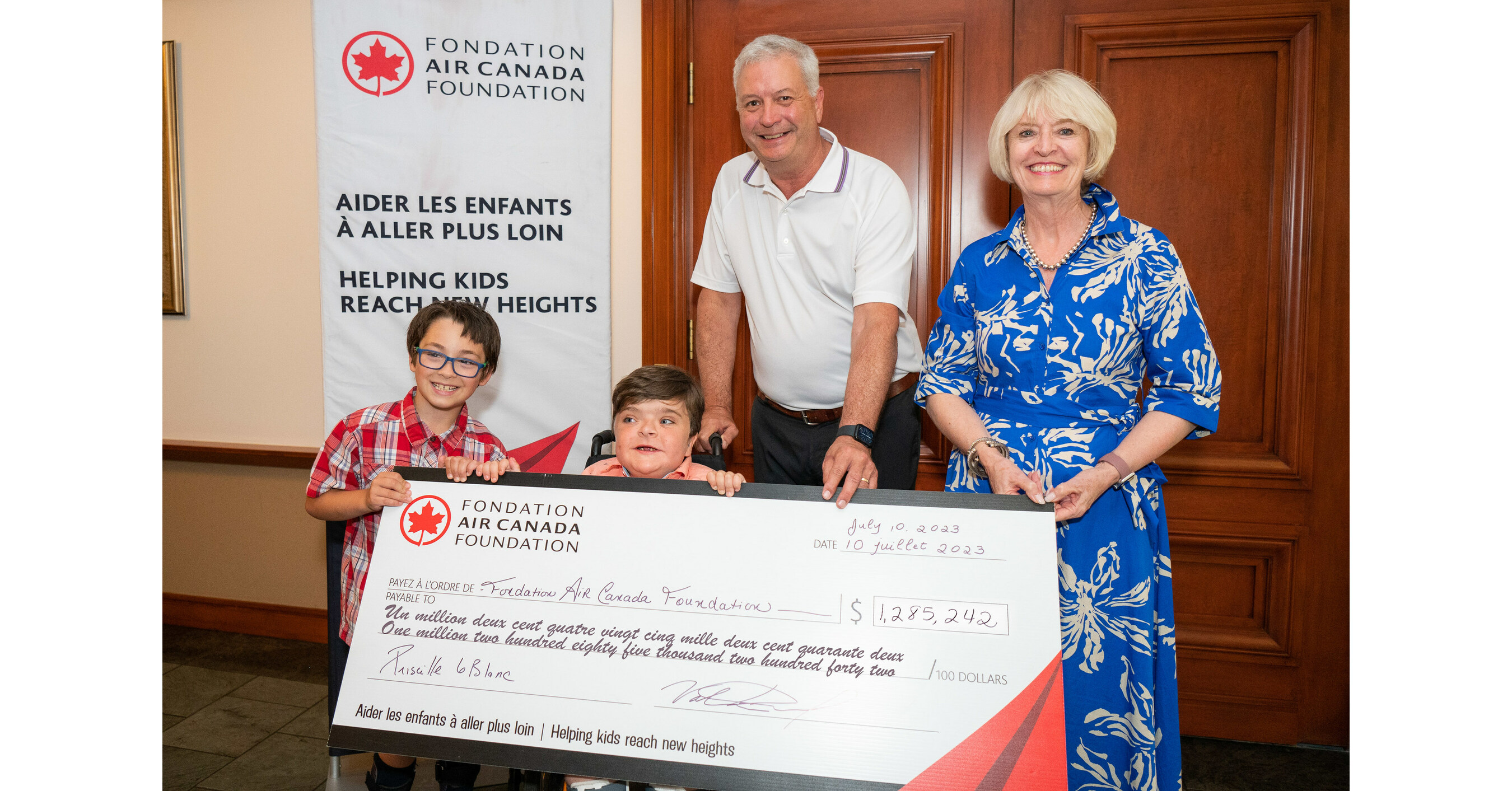 Air Canada Foundation's 11th Annual Golf Tournament Raises Record