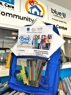 L.A. Care y Blue Shield distribuirán alrededor de 17,000 mochilas con útiles escolares en las ferias de recursos para el inicio de las clases que se llevarán a cabo en todo el condado de Los Ángeles
