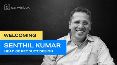 Senthil Kumar joins Darwinbox as the Head of Product Design