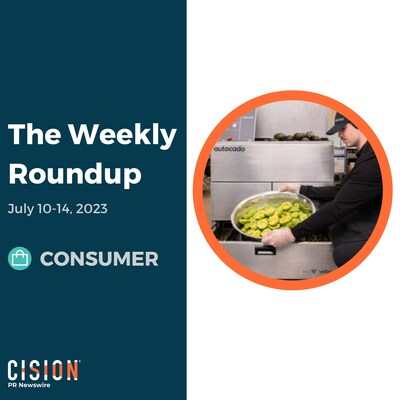 PR Newswire Weekly Consumer Press Release Roundup, July 10-14, 2023. Photo provided by Chipotle Mexican Grill, Inc. https://prn.to/3NN9pck