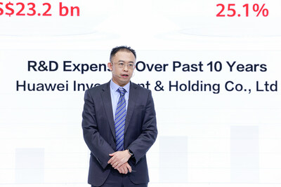 Alan Fan, Vice President, Head of Intellectual Property Rights Department (PRNewsfoto/Huawei)