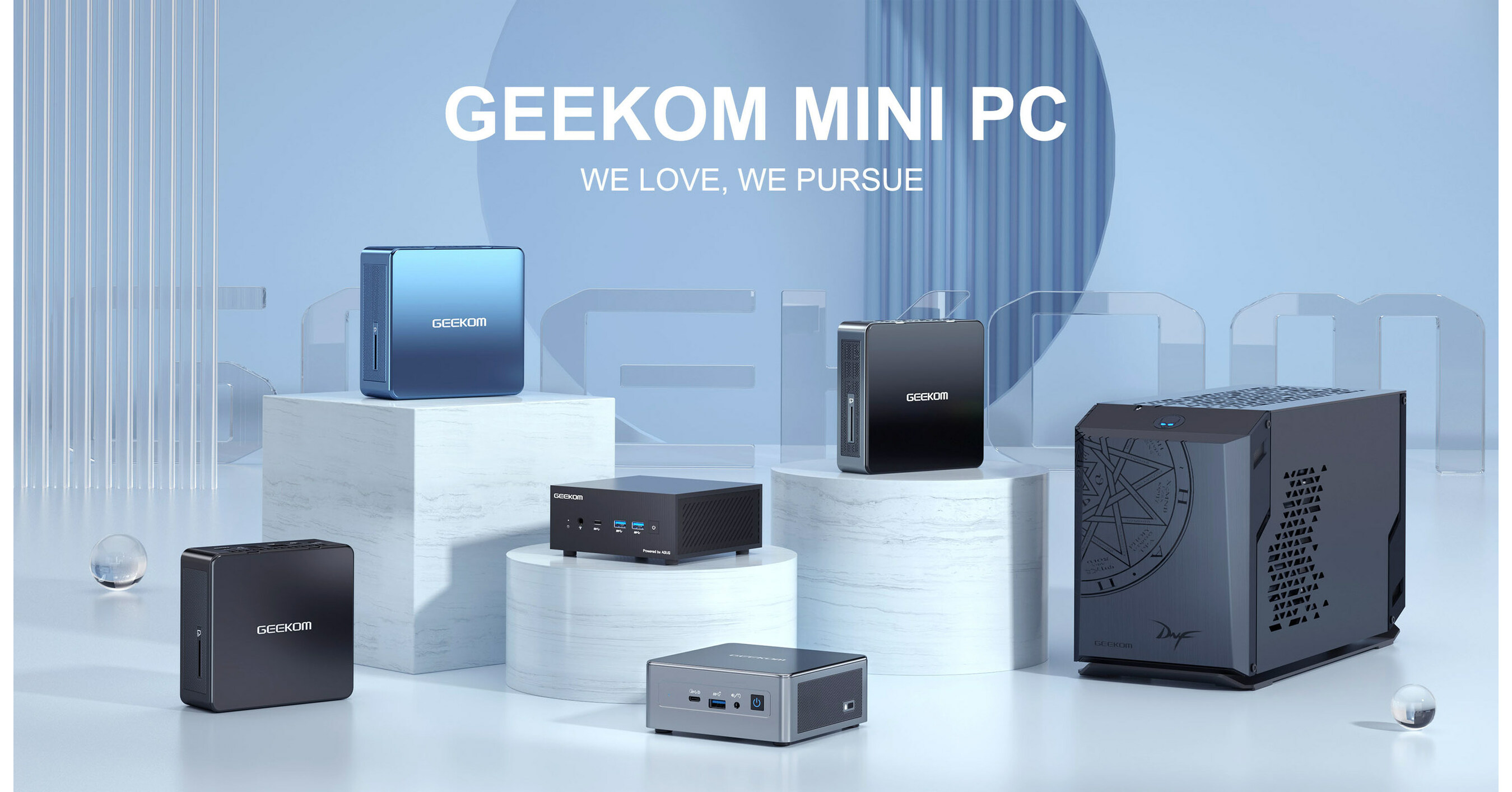 GEEKOM NUC Mini PC, MiniAir11 Mini Ordinateur de Bureau avec Intel