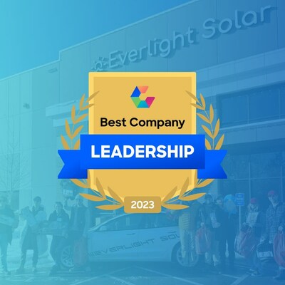 Everlight Solar, the fastest growing home solar company in the Midwest, is thrilled to announce its recent recognition as the recipient of the Best Leadership Teams Award by Comparably.