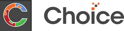 Choice color logo on transparent background