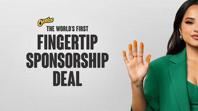 Cheetos® Launches World’s First Fingertip Sponsorship with Global Superstar Becky G to Celebrate Return of Deja tu Huella Campaign