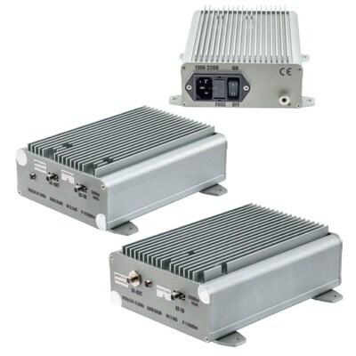 Pasternack's new AC-powered low-noise amplifiers come in 10 models.
