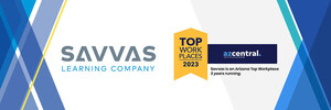 Savvas Learning Company Recognized as an Arizona Top Workplace for 2023