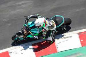 Energica beats outright electric lap record at Laguna Seca by Stefano Mesa aboard an Eva Ribelle RS motorcycle