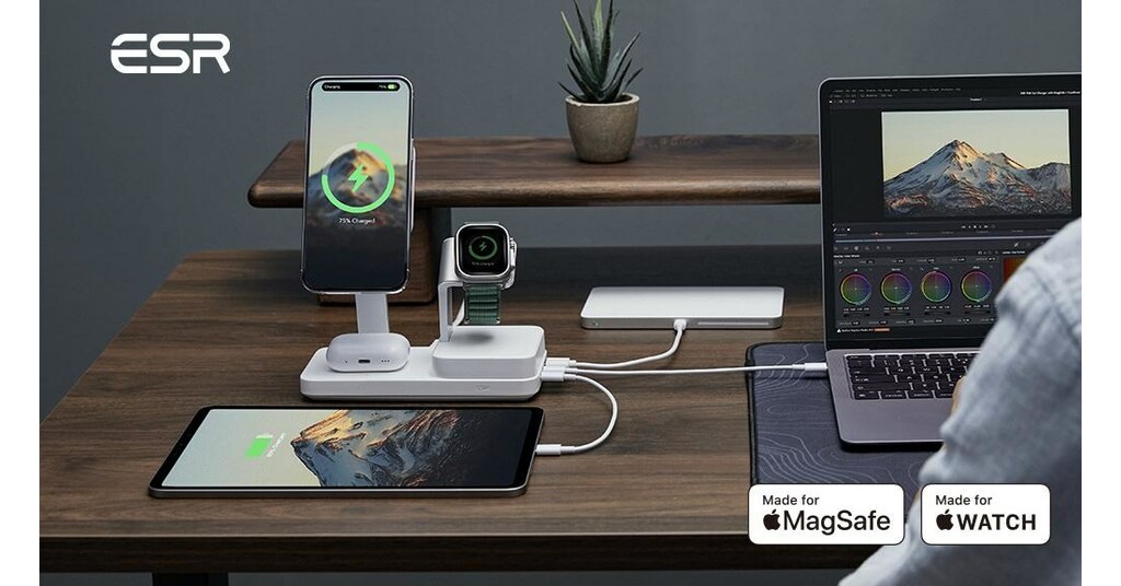 ESR Reimagines MagSafe Charging with its Patented Design - PR Newswire APAC