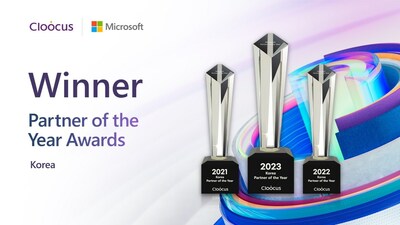 2023 Microsoft Country Partner of the Year - Cloocus