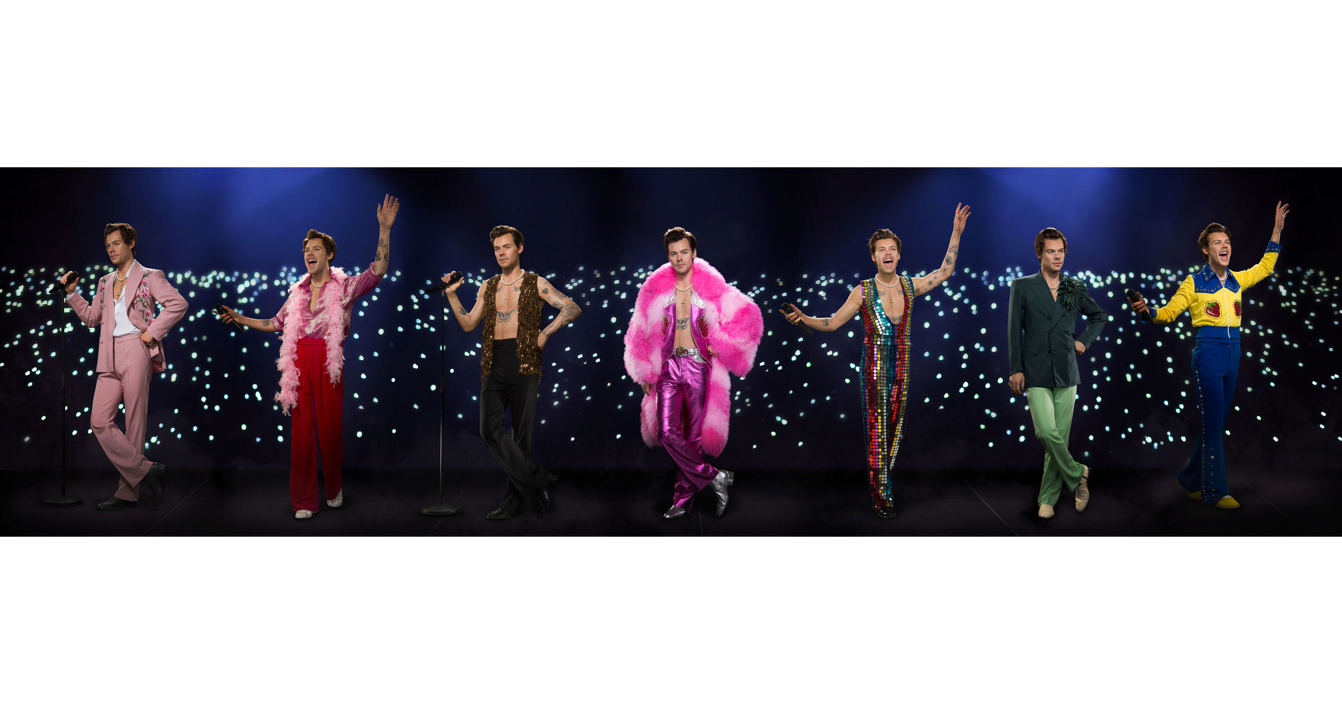 MADAME TUSSAUDS HARRY STYLES TO ITS