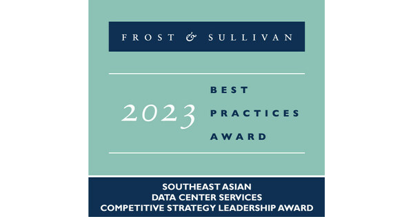 ST Telemedia Global Data Centres Awarded by Frost & Sullivan for Excellence in Growth Strategy and End-to-end Data Center Solutions