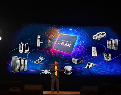 DEEPX unveiled its latest AI semiconductor solutions at the 2023 Samsung Foundry Forum (SFF), under the theme of "For AI Everywhere."