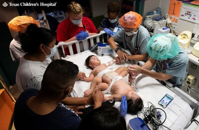 Pictured:  Lucas and Mateo Villalobos Barrera
Courtesy, Texas Children's Hospital