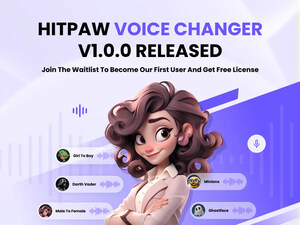 HitPaw Launch Real-time AI Voice Changer: Transform Your Voice with Magic Voice Effects