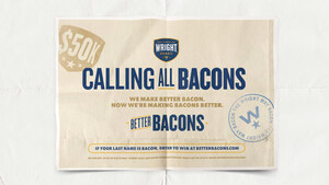 Wright® Brand Sets Out to Improve the Lives of People Named Bacon Across America