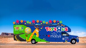 Toys"R"Us® Announces Locations for Geoffrey's Tour Across America