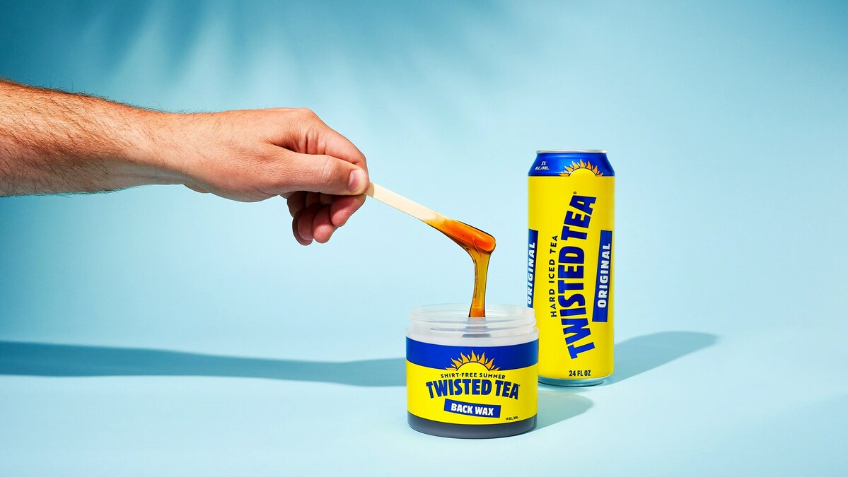 TWISTED TEA HARD ICED TEA ENCOURAGES SHIRT-FREE SUMMER; CREATES FIRST-EVER  BACK WAX FOR FANS WHO WANT A BACK AS SMOOTH AS THEIR HARD TEA