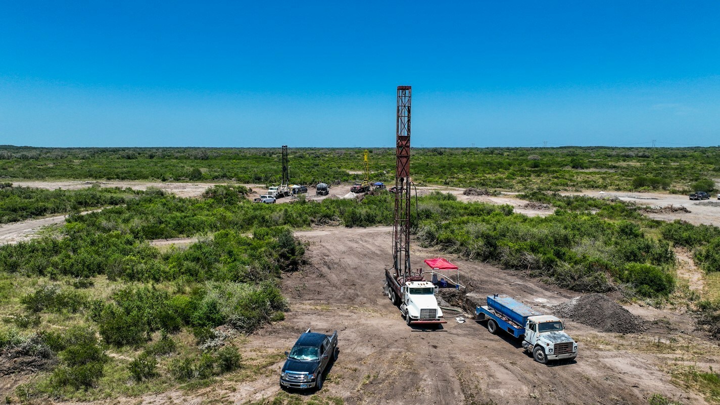 2023 Drilling program at UEC's Burke Hollow ISR Project, South Texas (CNW Group/Uranium Energy Corp) 2023 Drilling program at UEC's Burke Hollow ISR Project, South Texas (CNW Group/Uranium Energy Corp)