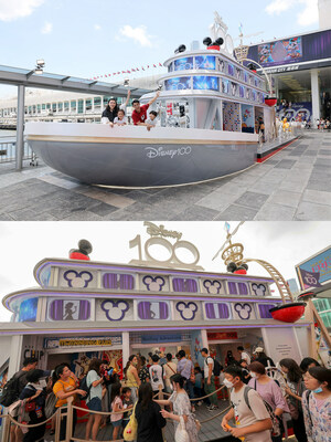 Meet Mickey and Friends aboard the 25-meter-long "Sea Explorer" in Harbour City