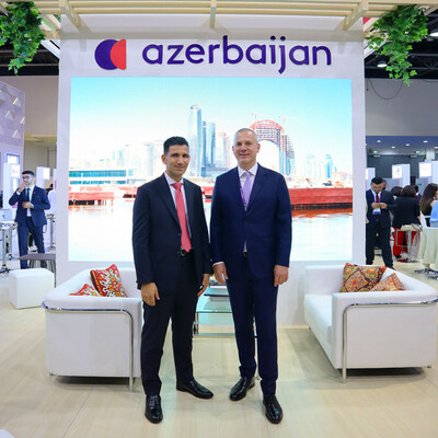 Mamoun Hmedan, Chief Commercial Officer and Managing Director, MENA and India, Wego and Florian Sengstschmid, CEO, Azerbaijan Tourism Board.