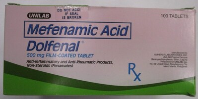 Dolfenal Mefenamic Acid (CNW Group/Health Canada)