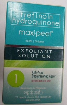 Exfoliant Maxi Peel (solution 1) (Groupe CNW/Sant Canada)