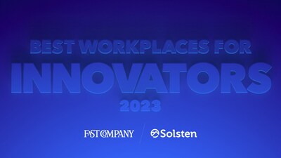 Solsten x Fast Company Best Places to Work for Innovators