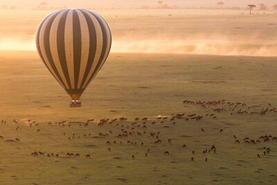 Board a hot air balloon and take in the Serengeti (African Wonders 2025)