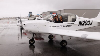 Sling Pilot Academy gives free flights to Torrance and local area High School Students