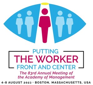The Academy of Management announces its 83rd Annual Meeting, themed "Putting the Worker Front and Center," bringing global scholars together to form research-based solutions to the world's most pressing challenges
