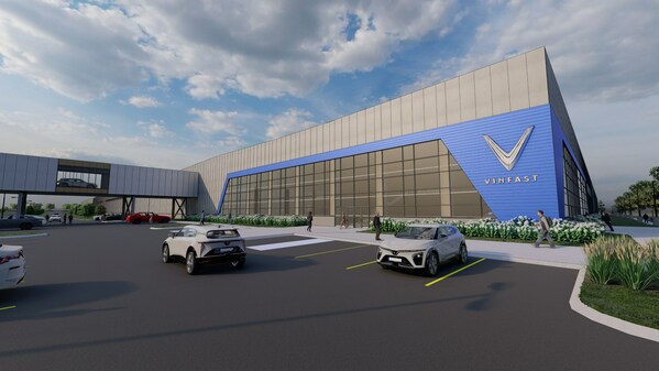 VinFast North Carolina Factory Rendering