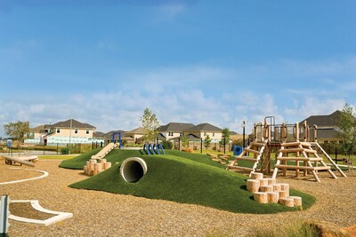 In partnership with the National Wildlife Federation (NWF), Taylor Morrison connects its homeowners to nature through the construction of Nature Play Spaces™, which are made up of natural materials in lieu of traditional playground equipment.