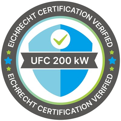 Deltas 200 kW Ultra Fast EV Charger UFC200 Series Achieves Top-tier German Eichrecht Certification