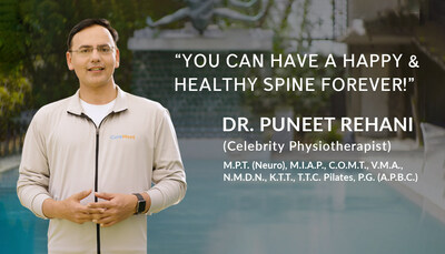 Dr Puneet Rehani, Celebrity Physiotherapist