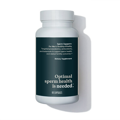 Needed Sperm Support+ is a whole-body approach to supporting men's fertility, combining clinically-studied ingredients to address multiple factors, including sperm health, hormone levels, and microbiome balance. Unlike most male fertility products that only include basic vitamins in minimal doses, Needed includes targeted antioxidants that support cellular integrity and sperm viability, with 14 Billion CFU for gut and hormone health, and botanical blends.