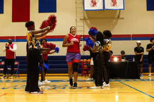 Blue Team Triumphs in Double Overtime at Ball4Good Celebrity Basketball Game, Honoring Six Organizations